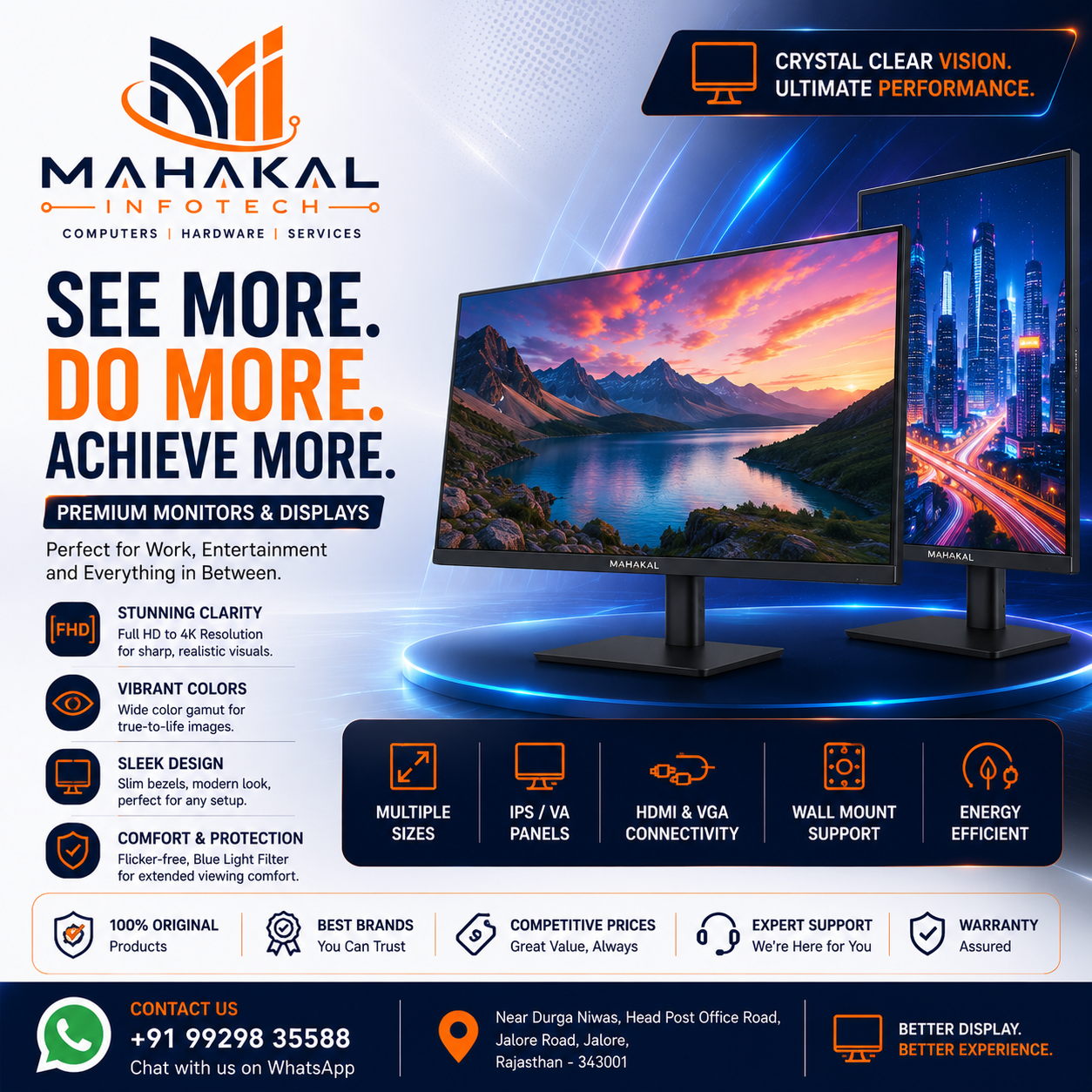 Monitors & Displays